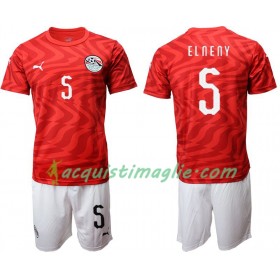 Divisa di Calcio Egitto Elneny 5 Bambino Prima 2019